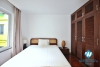 Lake view three bedrooms apartment for rent in Quang Khanh st, Tay Ho